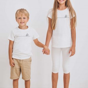 llama-hermanos-niños Camiseta Foguera infantil